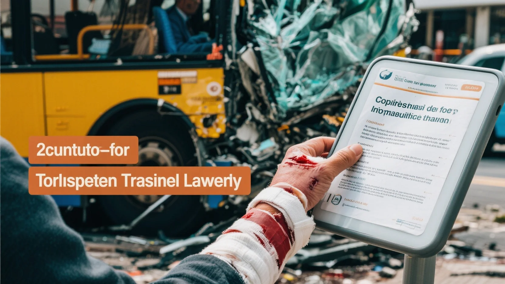 Comprehensive Guide: Filing Bus Accident Lawsuits, Calculating Compensation, Finding Lawyers & Claim Advice