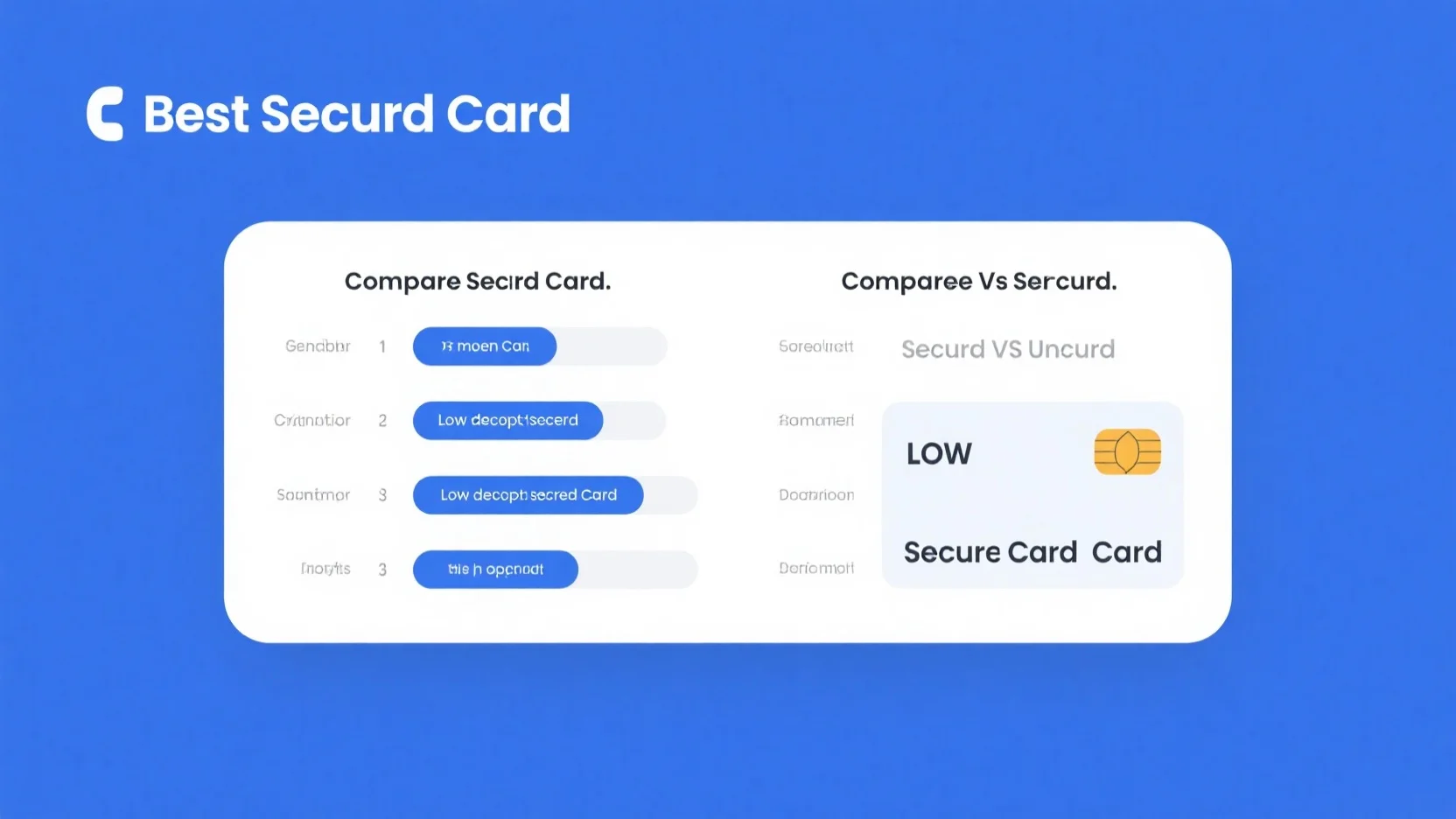 Comprehensive Comparison of Secured and Unsecured Credit Cards: Best Options for New Credit Builders