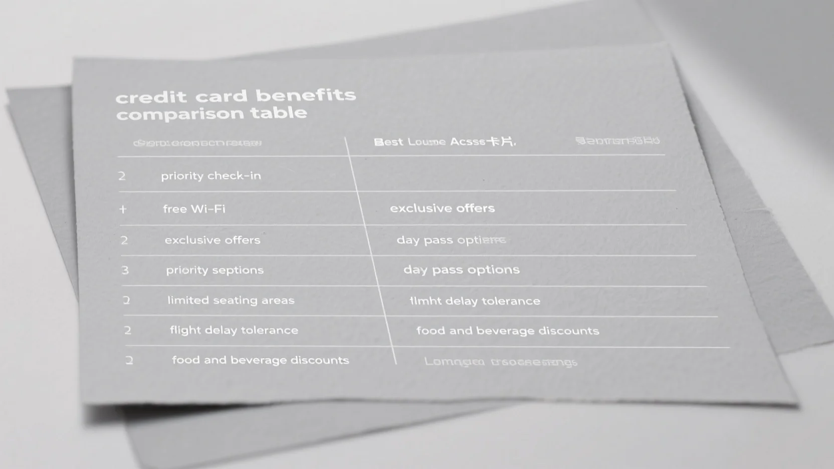 Credit Card Comparison
