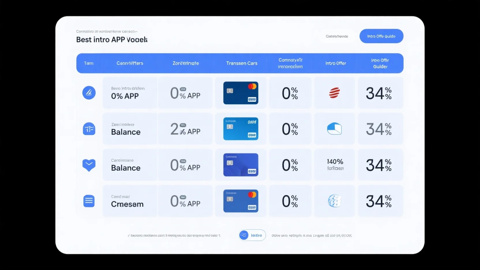 Credit Card Comparison