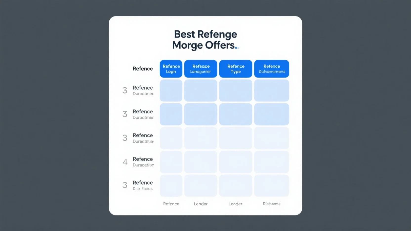 Comprehensive Guide: Refinance Mortgage – Risk Factors, Duration Options, Best Offers, Loan Type Comparison, and Lender Ratings