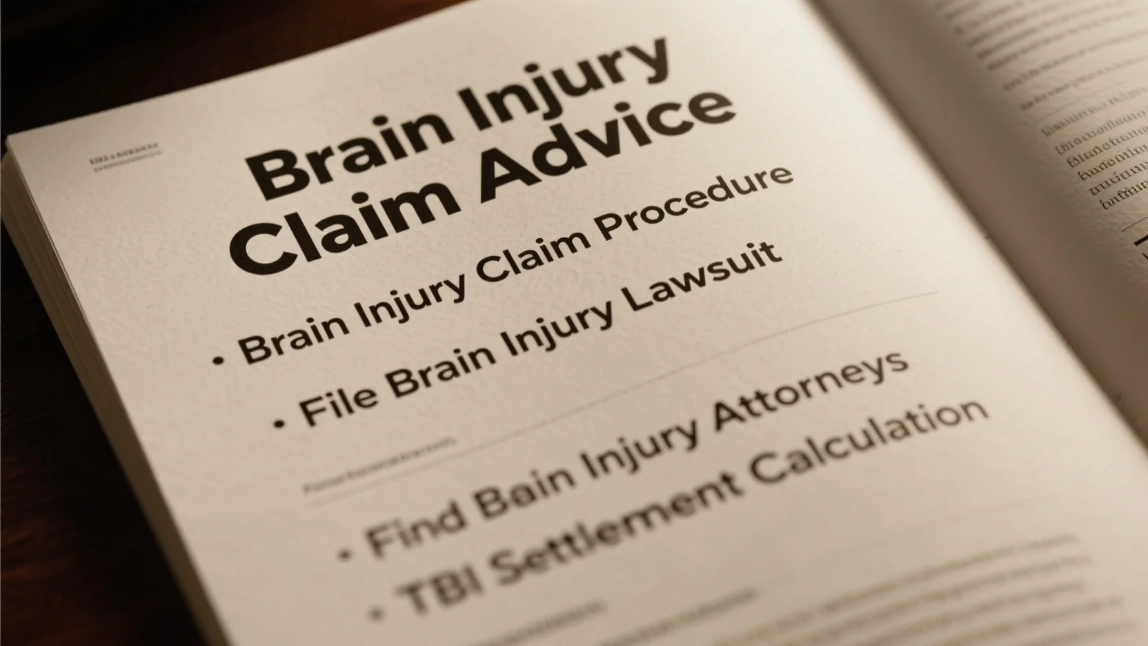 Comprehensive Guide to Brain Injury Claim Procedure, TBI Settlement Calculation, Filing Lawsuits, Finding Attorneys & Claim Advice