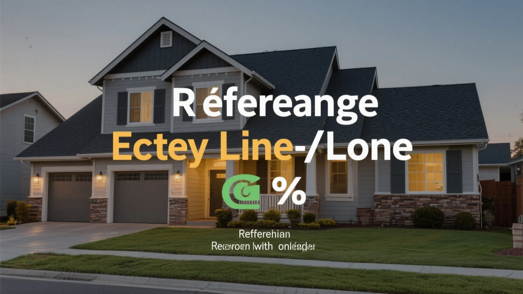 Mortgage Refinancing